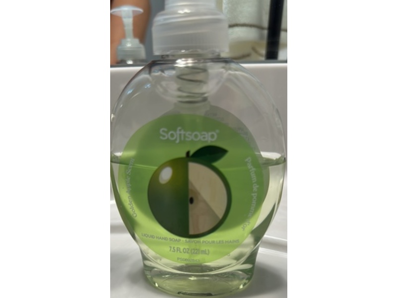 Soft Soap Liquid Hand Soap, Golden Apple Scent, 7.5 fl oz/221 mL