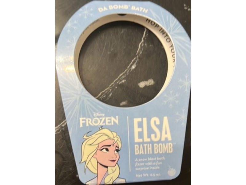DA Bomb Disney Frozen Elsa Bath Bomb, Snow Blast, 6.5 oz