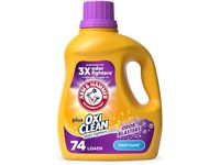Arm & Hammer Plus OxiClean Odor Blasters Detergent, Fresh Burst, 74 Loads, 96.2 fl oz/2.84 L - thumbnail 1