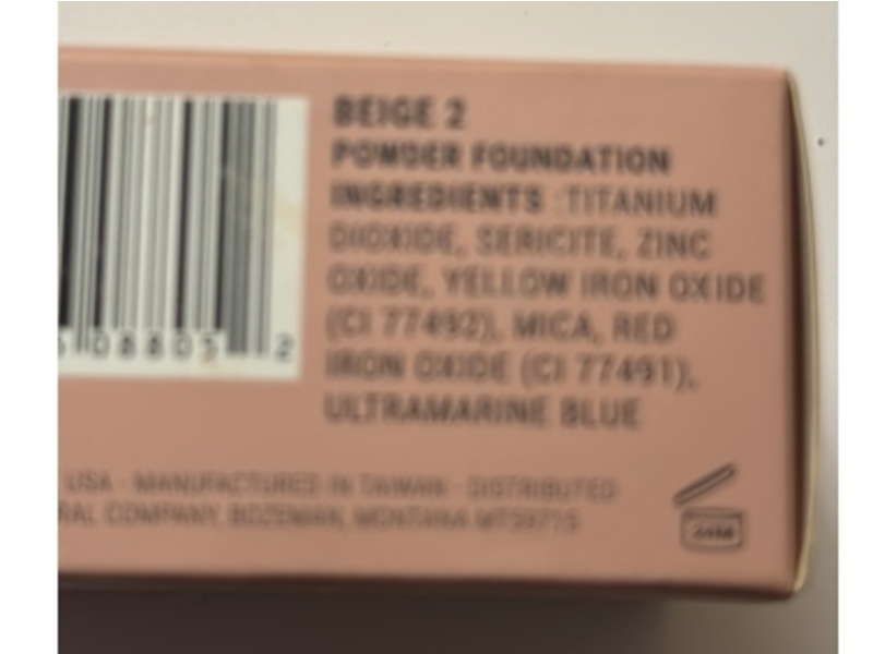 The Good Mineral Loves-You-Back 3 In1 Foundation Powder, Beige 2, 0.35 oz/10 g