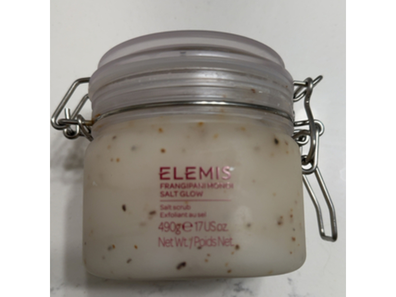 Elemis Salt Glow Body Scrub, Frangipani Monoi, 17 oz/490 g