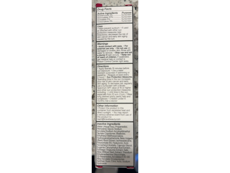 Kravebeauty Beet The Sun Sunscreen, SPF 40 PA+++, 1.7 fl oz/50 mL