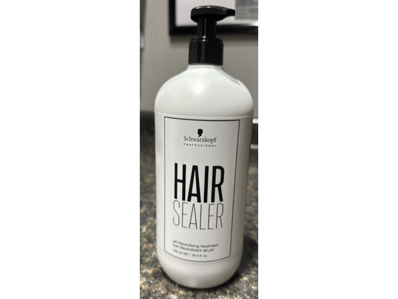 Schwarzkopf Professional Hair Sealer Ph Neutralizing Treatment, 25.3 fl oz/750 mL