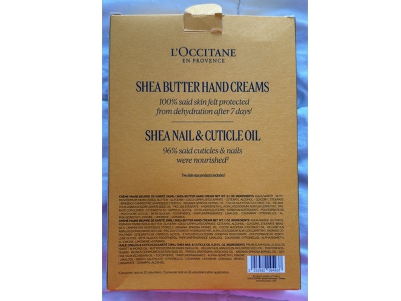 L'occitane En Provence Hand Cream, Nail & Cuticle Oil, Shea Butter, 5.1 oz/150 mL