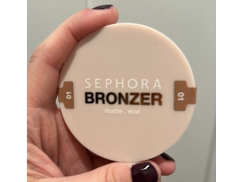 Sephora Matte Bronzer, 01 Golden Gateway, 0.28 oz/8 g