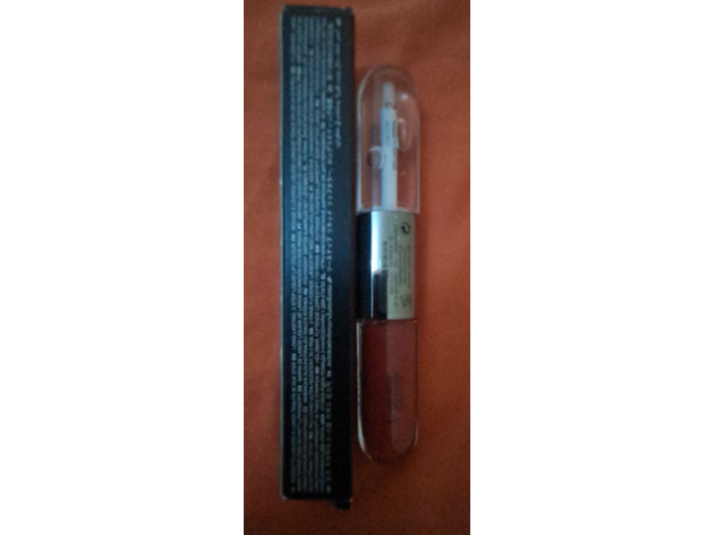 Kiko Milano Unlimited Double Touch Liquid Lipstick, Satin Currant Red, 0.10 fl oz/3 mL