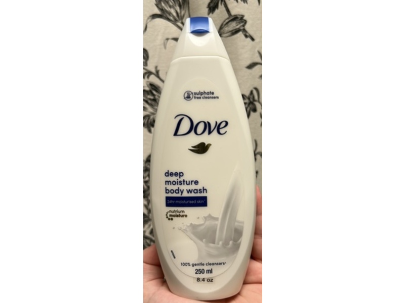 Dove Deep Moisture Body Wash, 8.4 oz/250 mL, Pack Of 3