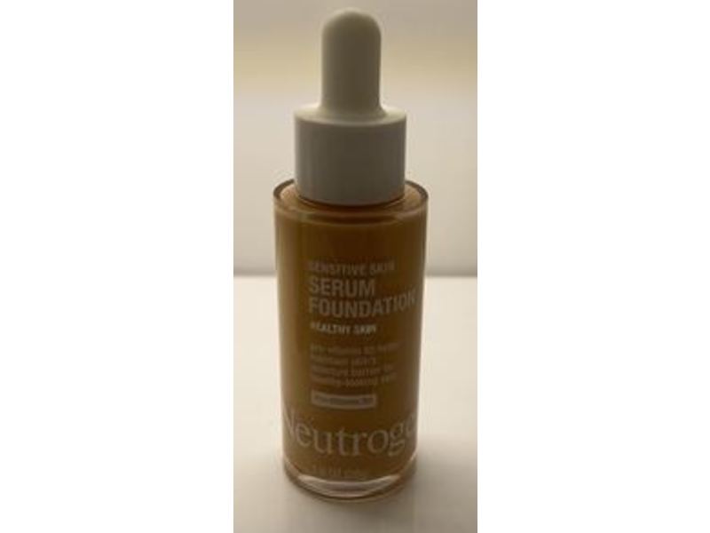 Neutrogena Sensitive Skin Serum Foundation, Medium 01, 1 oz / 28 g