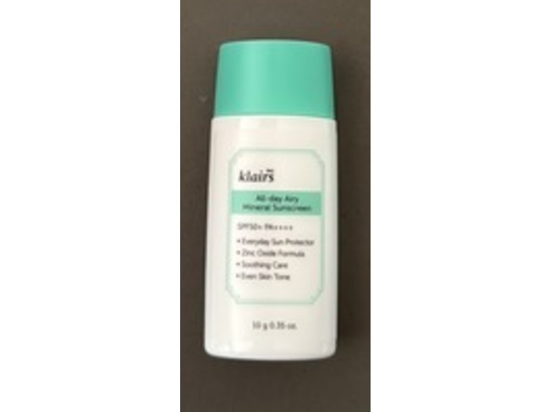 Dear Klairs All-day Airy Sunscreen, SPF 50, 0.35 fl oz/10 g