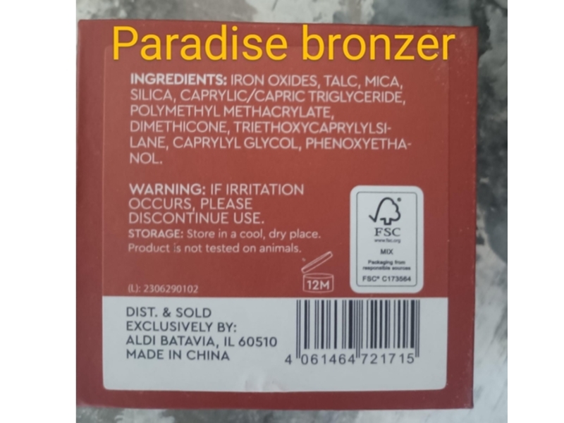 Lacura Dream Big Bronzer, Paradise, 0.28 oz/8 g