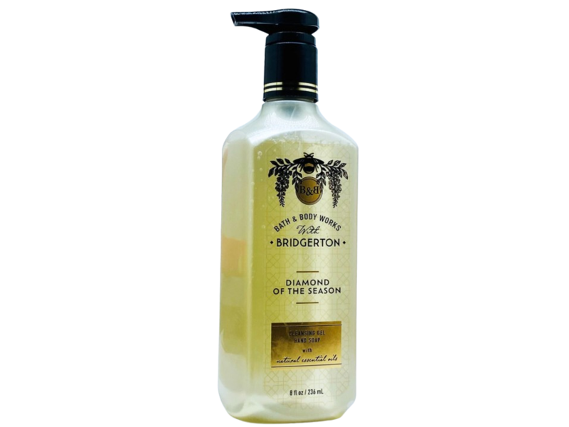 Bath & Body Works Cleansing Gel Hand Soap, Diamond Of The Season, 8 fl oz/236 mL