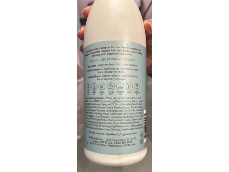 Shibui Conscious Color Care Ultra Hydrating Shampoo, 33.8 fl oz/1 L
