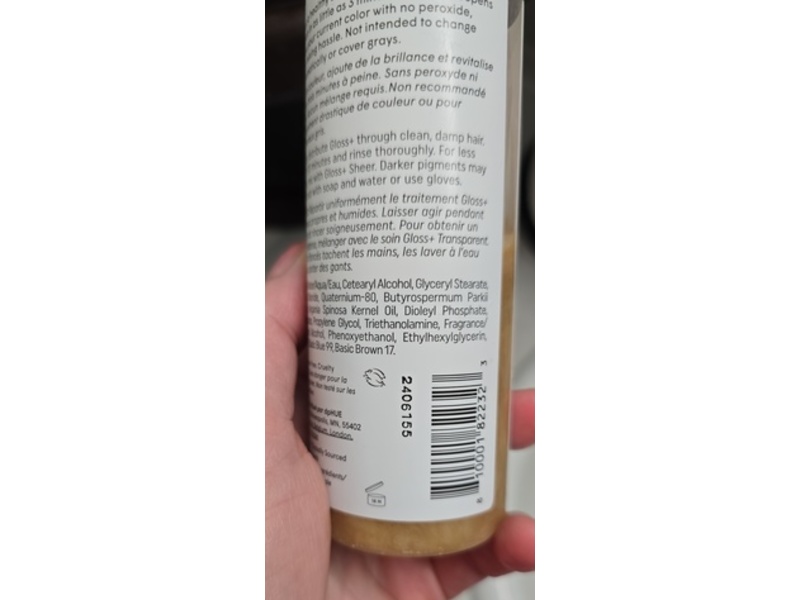 dpHUE Gloss+ Semi-Permanent Hair Color, Golden Blonde, 6.5 fl oz/192 mL