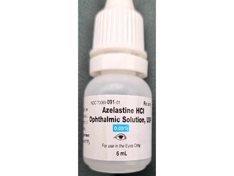 Azelastine HCI Ophthalmic Solution, 0.05 %, 6 mL Somerset Therapeutics (Rx)