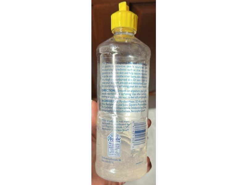 Equaline Clear Moisturizing Gel, Aloe Vera, 16 fl oz/454 g