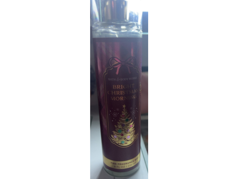 Bath & Body Works Fine Fragrance Mist, Bright Christmas Morning, 8 fl oz/236 mL