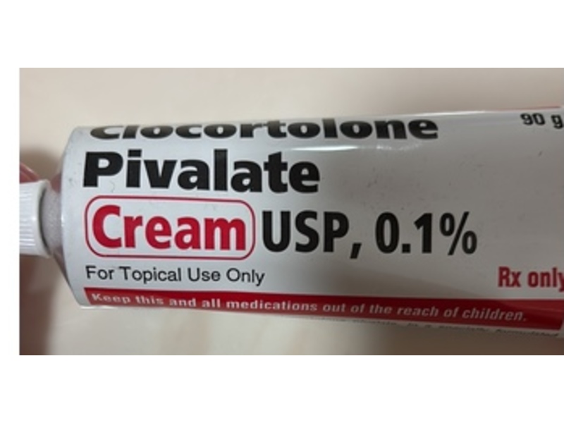 Clocortolone Pivalate Cream 0.1%, 90 g, Taro (Rx)