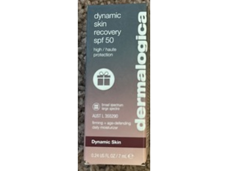 Dermalogica Dynamic Skin Recovery Moisturizer, SPF 50, 0.24 fl oz/7 mL