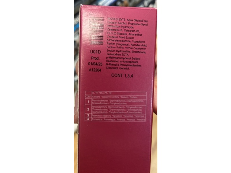 Framesi Framcolor 2001 Hair Coloring Cream, 4NP Medium Chestnut, 2 oz/60 mL