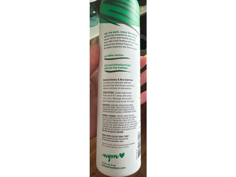 Not Your Mother's Clean Freak Dry Shampoo, Unscented, 7 oz/198 g