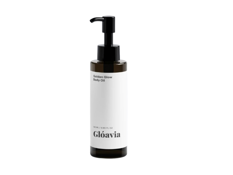 Gloavia Golden Glow Body Oil, 4.90 fl oz/145 mL