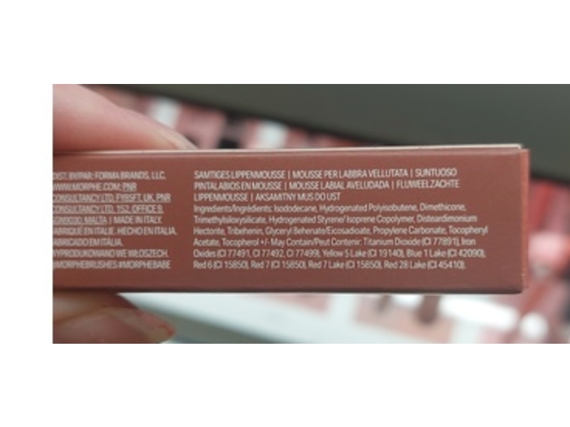 Morphe Soulmatte Velvet Lip Mousse, Whipped, 0.128 fl oz/3.8 mL