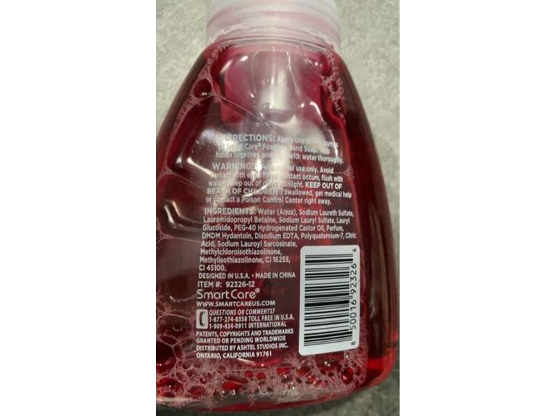 Smart Care Foaming Hand Soap, Pink Grapefruit, 10.14 fl oz/300 mL