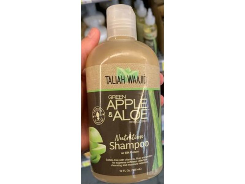 Taliah Waajid Shampoo, Green Apple & Aloe,12 fl oz/355 mL