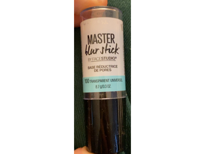 Maybelline Face Studio Master Blur Stick Primer, Universal Transparent, 0.3 oz/8.7 g