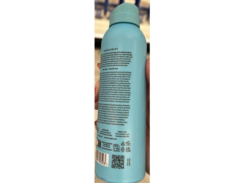 Tanologist Self Tan Airbrush Mist, Medium, 5.0 fl oz/148 mL