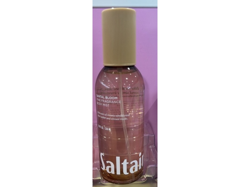 Saltair Fragrance Mist, Santal Bloom, 8 fl oz/236 mL