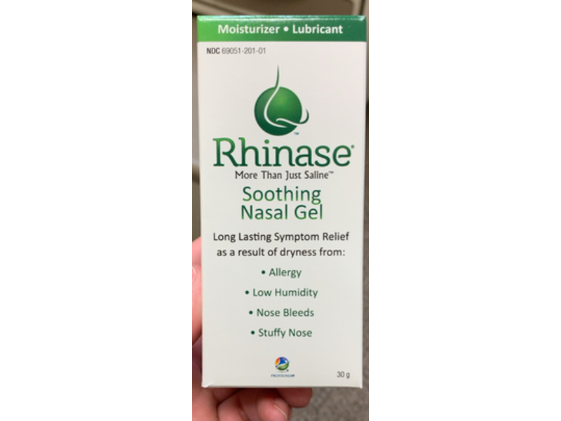 Rhinase Soothing Nasal Gel, 30 g