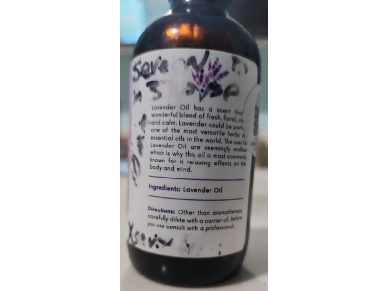 Hand Craft Blends Essential Oil, Lavender, 4 fl oz/120 mL