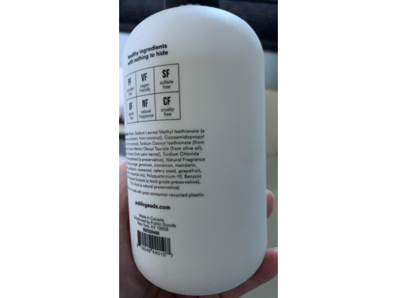 Public Goods Shampoo, 12 fl oz