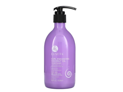 Luseta Curl Enhancing Conditioner, Coconut Oil, 16.9 fl oz/500 mL, Pack Of 2