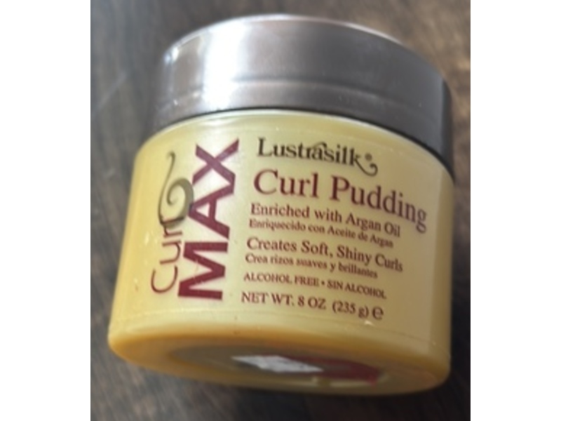 Lustrasilk Curl Max Curl Pudding, Argan Oil, 8 Oz/235 g