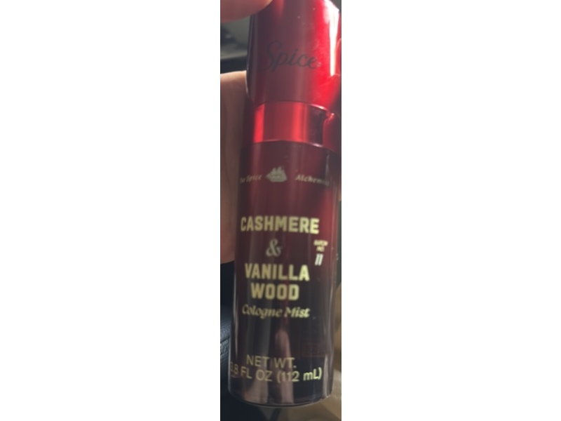 Old Spice Cologne Mist, Cashmere & Vanilla Wood, 3.8 fl oz/112 mL