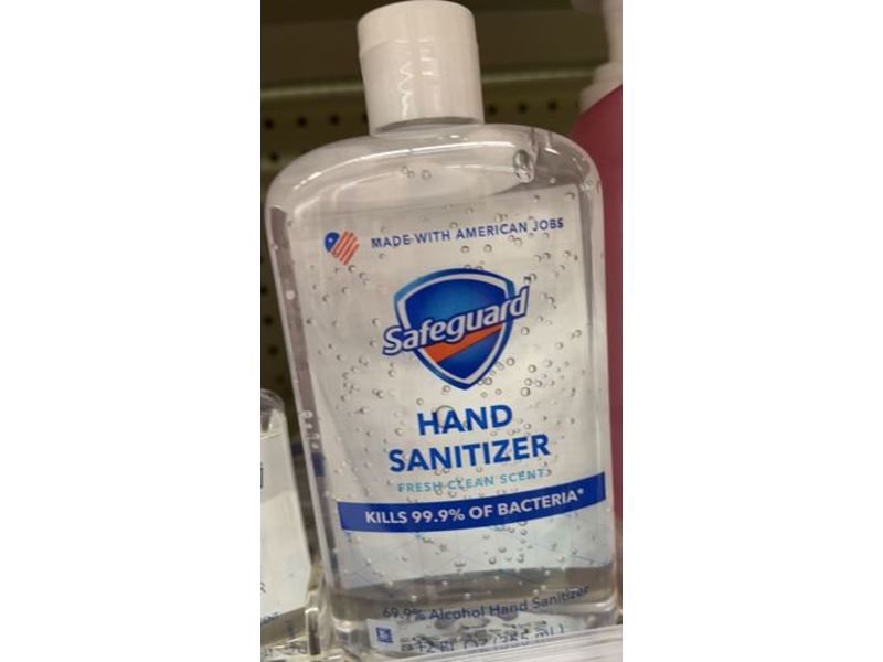 Safeguard Hand Sanitizer, Fresh Clean Scent, 12 fl oz/355 mL