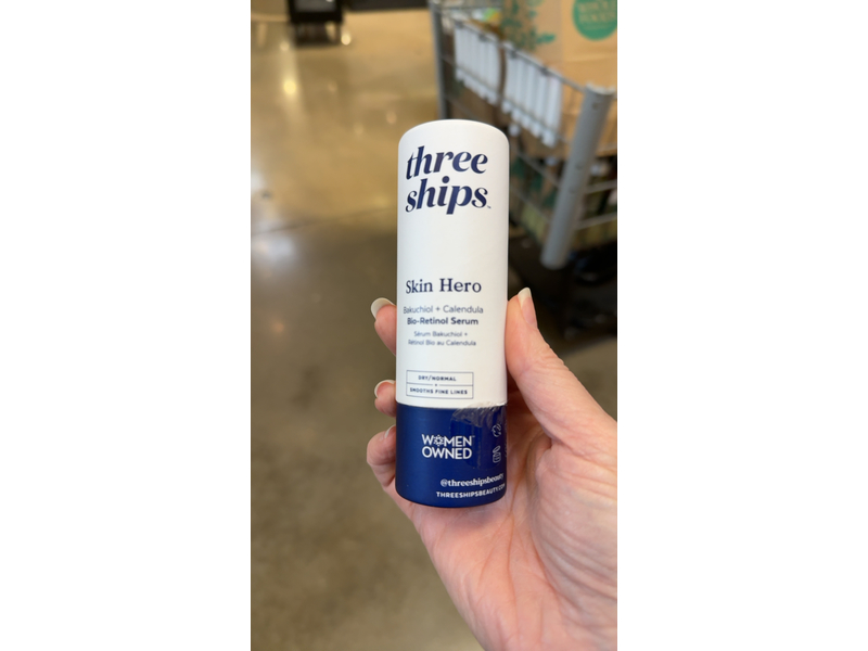 Three Ships Skin Hero Bio-Retinol Serum, Dry/Normal, 1 fl oz/30 mL