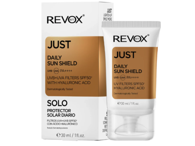 Revox B77 Just Daily Sun Shield, SPF 50 + PA++++, 1 fl oz/30 mL