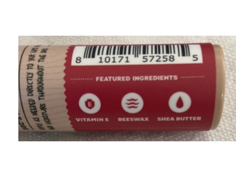 Dr. Squatch Moisturizing Lip Balm, Wild Watermelon, 0.25 oz/7 g