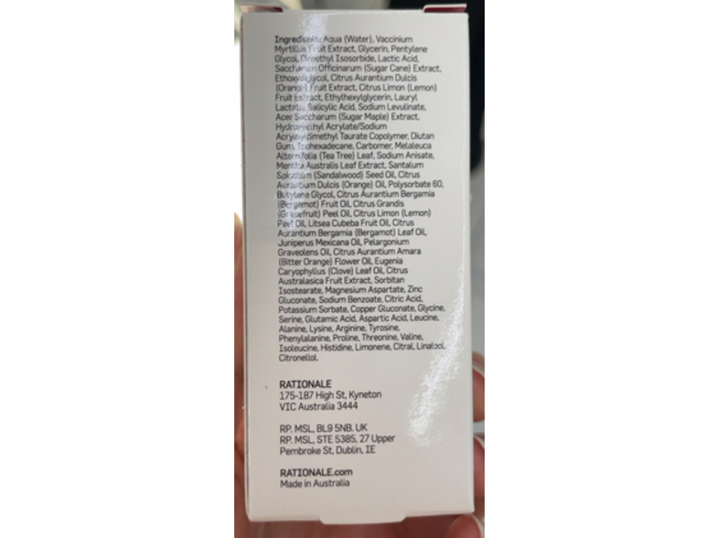 Rationale 5 The Serum, 1.0 fl oz/30 mL