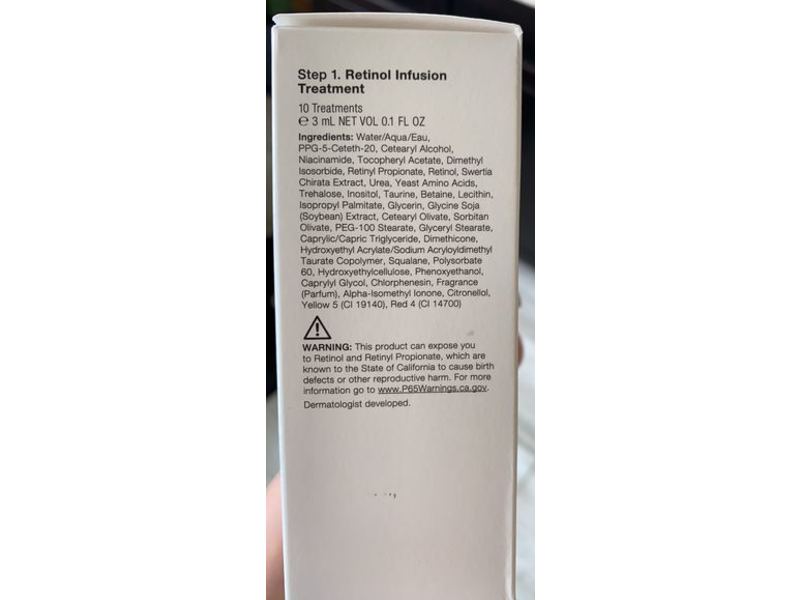 Murad Technoceuticals Retinol Dual-Phase Power Peel, 0.1 fl oz/3 mL, 10 Ct