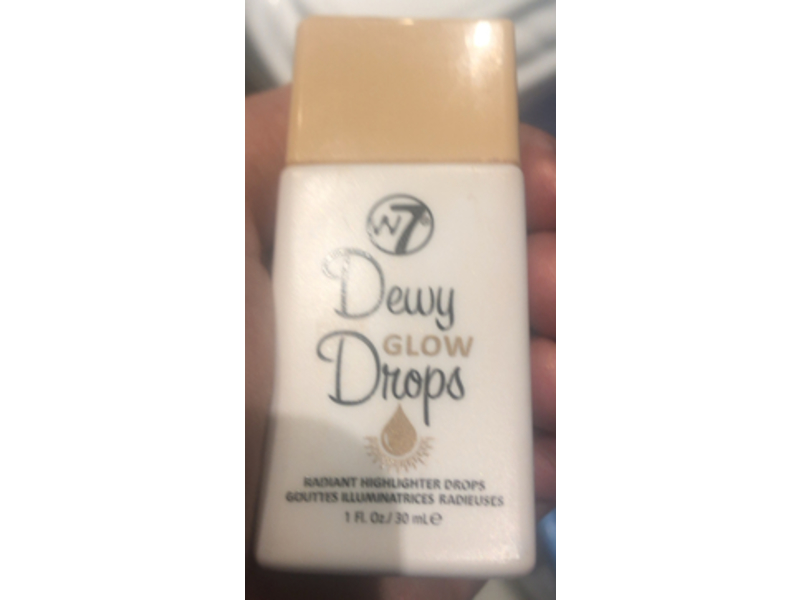 W7 Radiant Highlighter Drops, Dewy Glow, 1 fl oz/30 mL