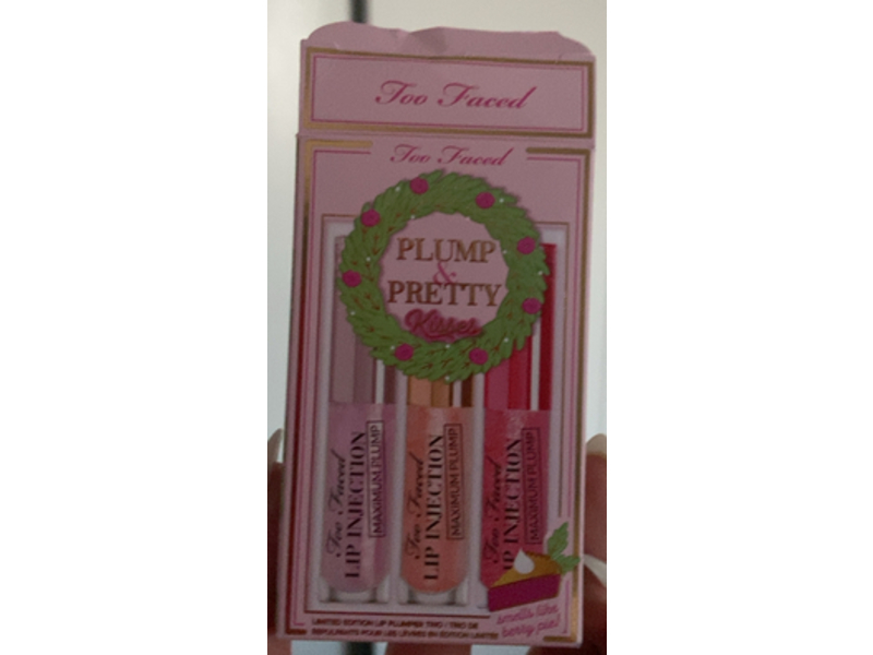 Too Faced Plump & Pretty Kisses Limited Edition Lip Plumper Trio