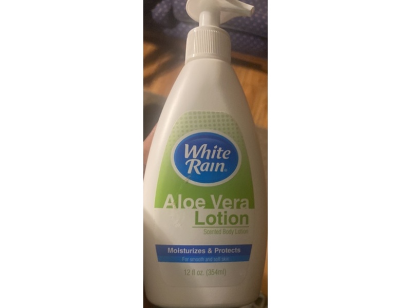 White Rain Moisturizing Body Lotion, Aloe Vera, 12 fl oz/354 mL