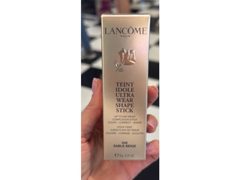 Lancôme Teint Idole Ultra Wear Stick Foundation, 45 Sable Beige, 0.31 oz/9 g