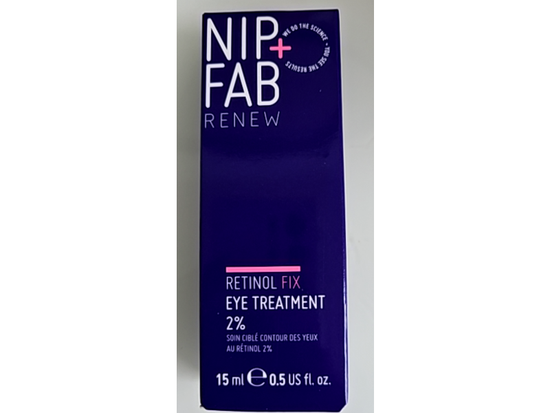 Nip + Fab Renew Eye Treatment, Retinol Fix, 0.5 fl oz/15 mL