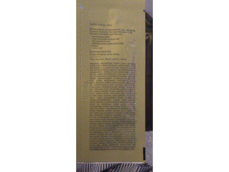 Oribe Hair Alchemy Resilience Shampoo, 0.23 fl oz/7 mL