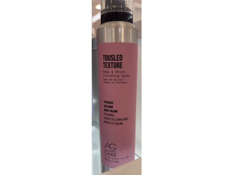 AG Care Tousled Texture Body & Shine Finishing Spray, 5 oz/143 g